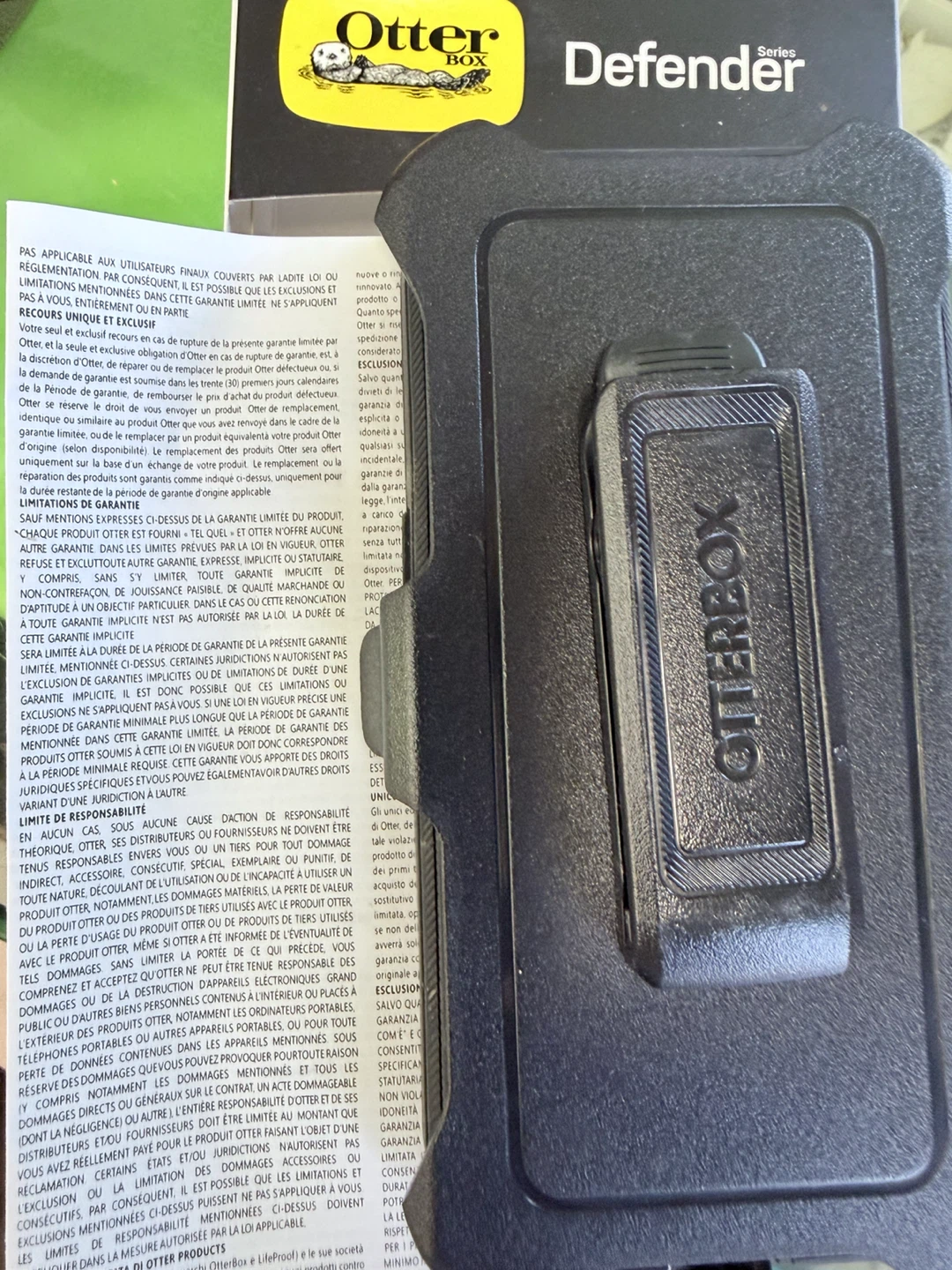 OTTER BOX IPHONE 15 DROP