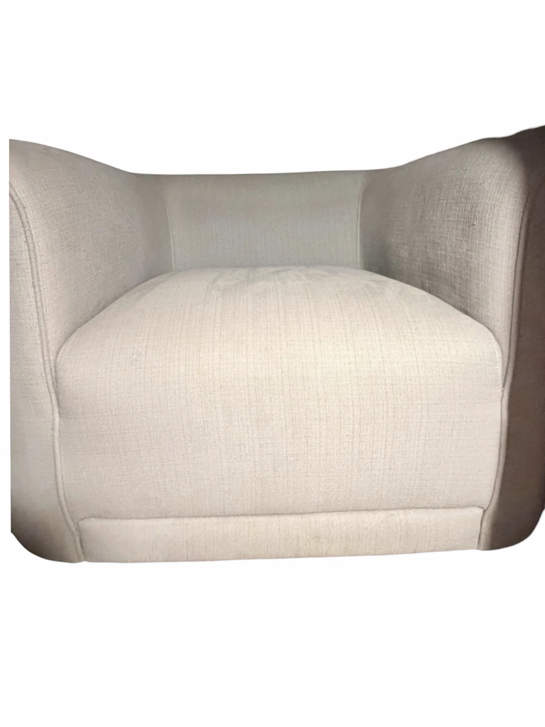 Set of two barrel chairs that swivel 360’ - photo 4