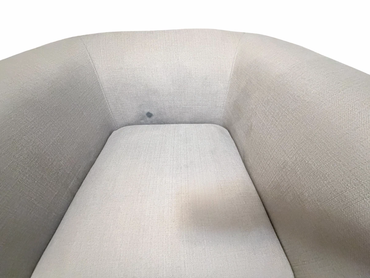 Set of two barrel chairs that swivel 360’ - photo 5