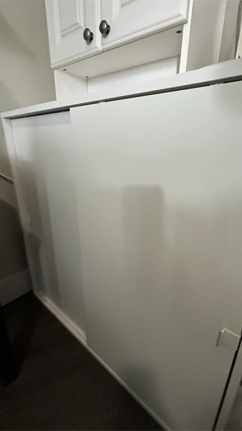 IKEA VIHALS Cabinet with Sliding Doors - White - photo 4