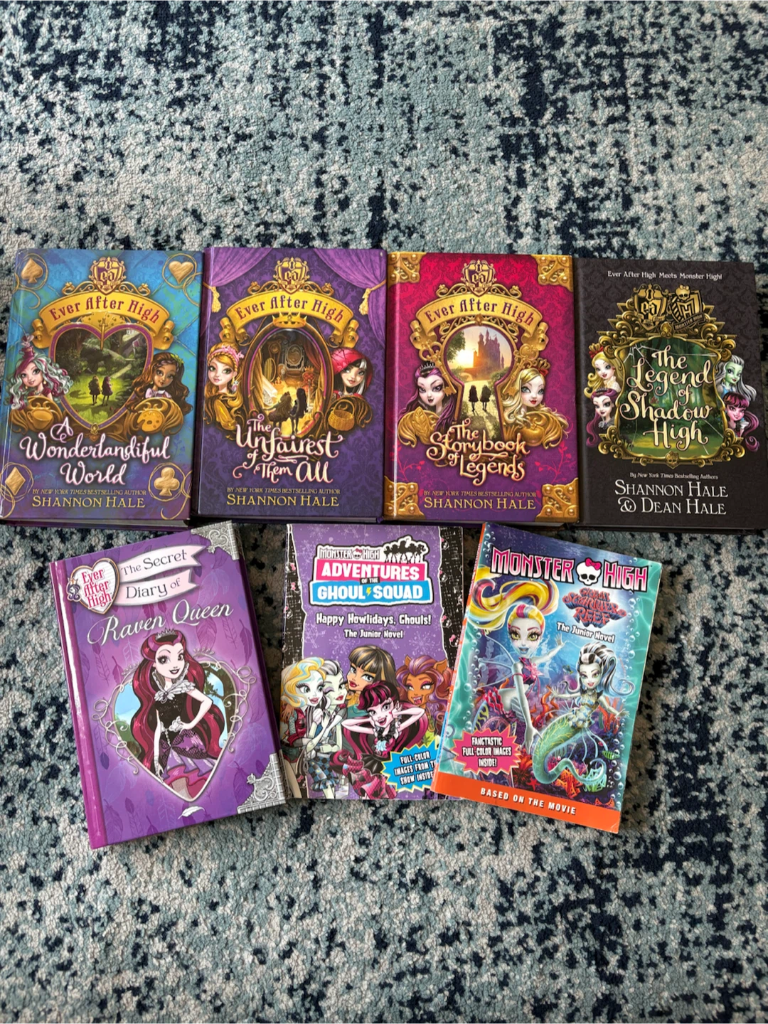 Ever After High & Monster High Book Bundle