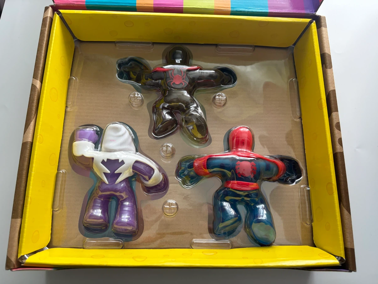 New Heroes of Goo Jit Zu Marvel Spider-Man Strike 3 Pack - photo 2