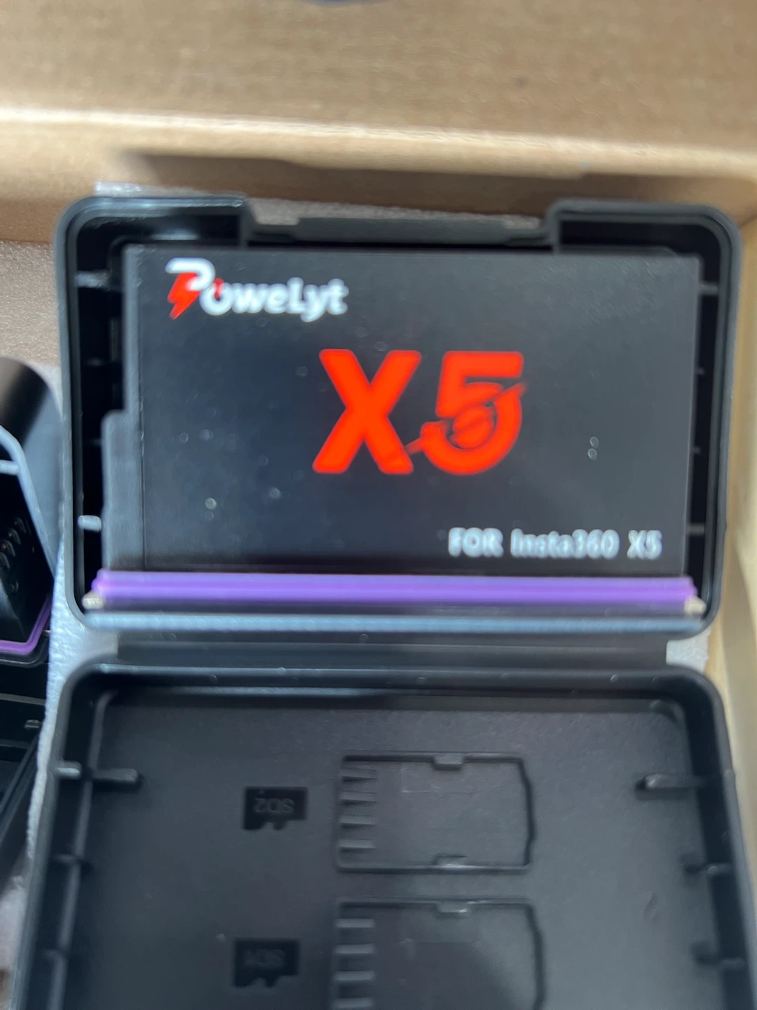 Powerlyt X5 Dual Battery Charger & Batteries for Insta360 X5 - photo 4