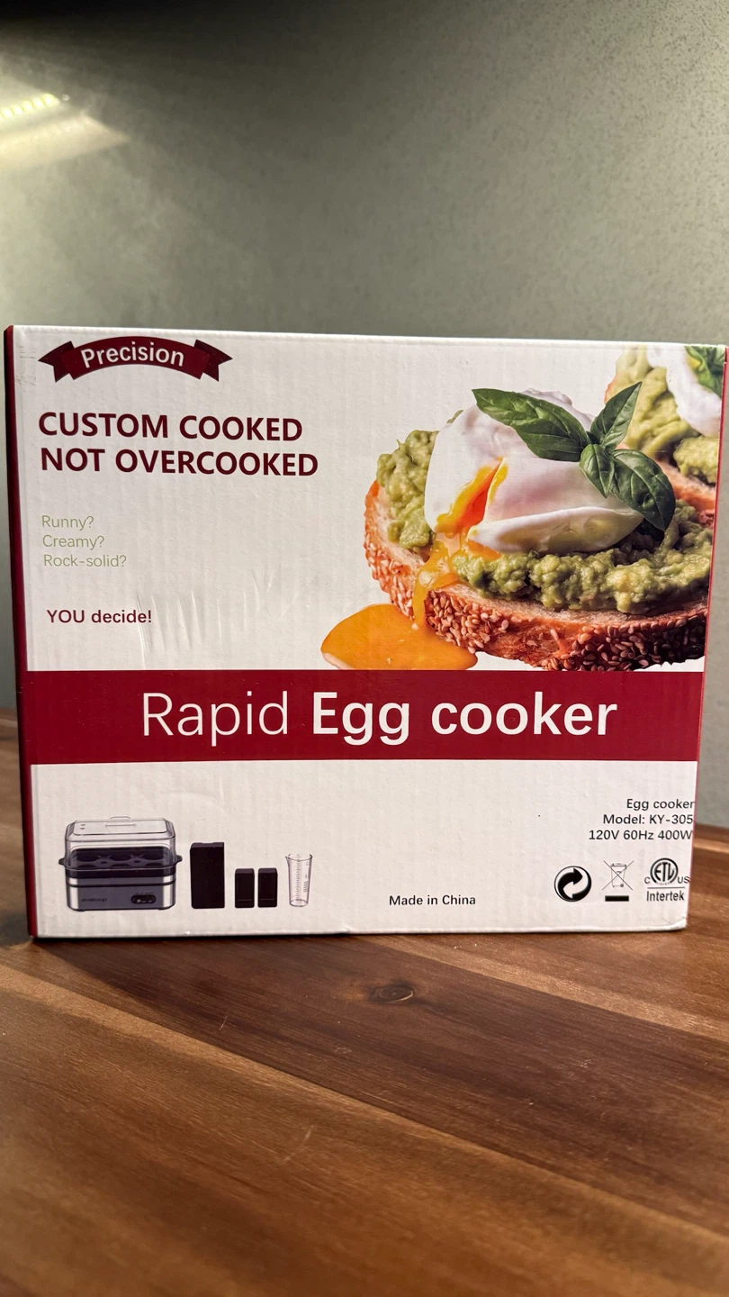 NEW Rapid Egg Cooker