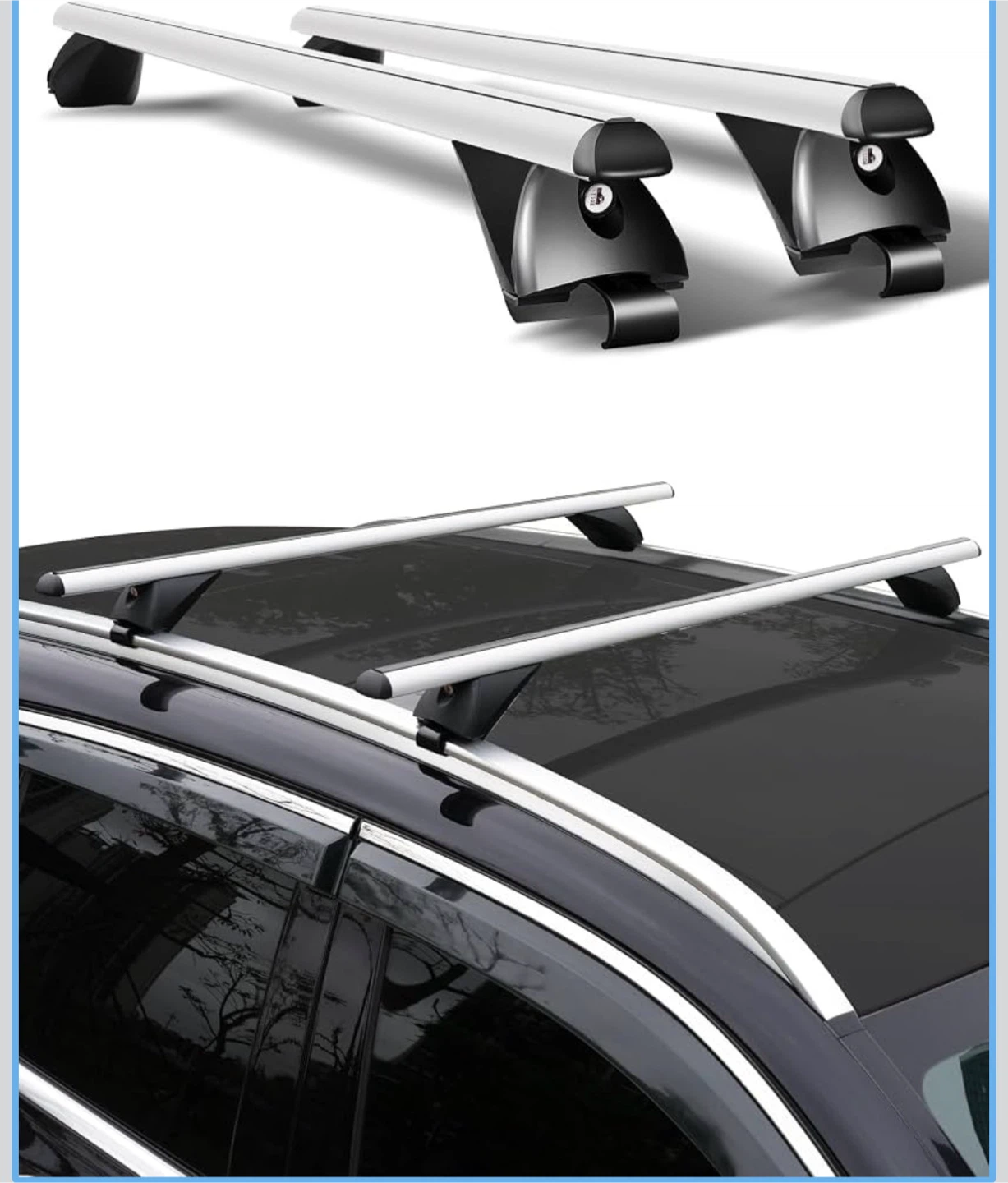Komsepor Universal Roof Rack Cross Bars 49” Kayak Rack - photo 2
