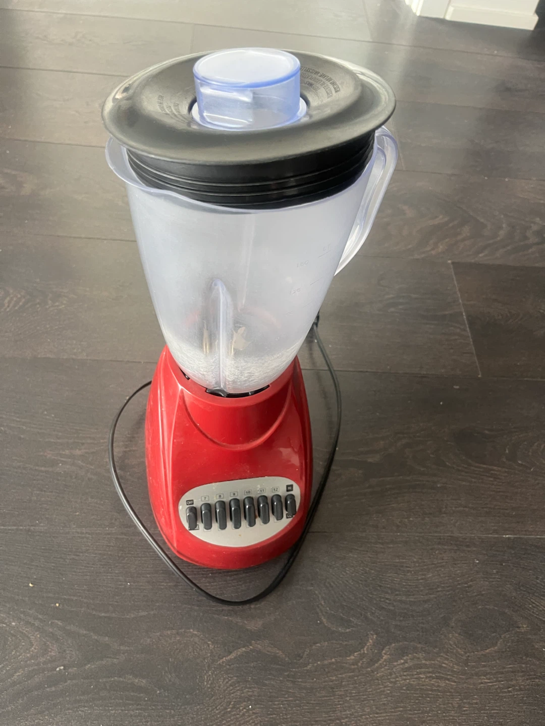 Red 12-Speed Blender