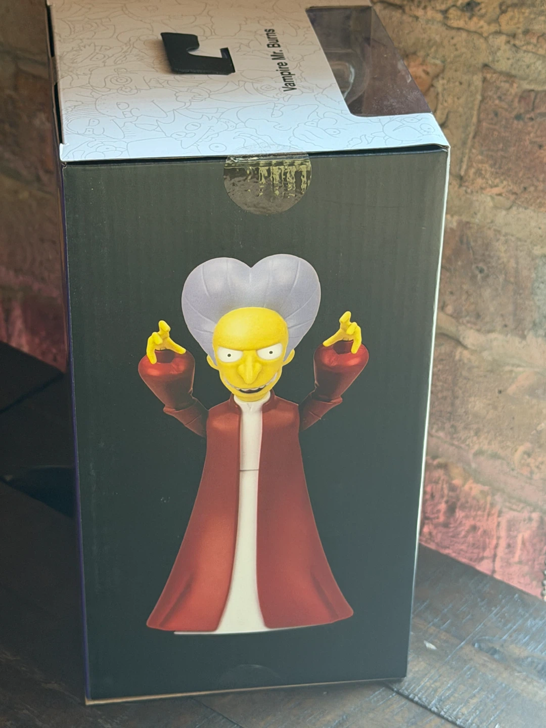 New in box! The Simpsons Vampire Mr. Burns - photo 2