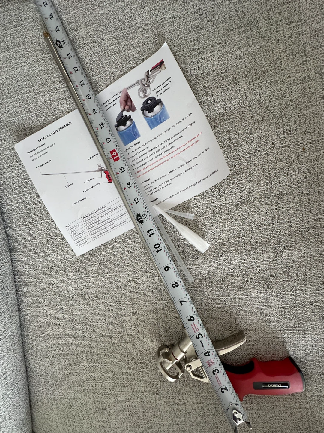 DAFNIKE 21" Long Foam Gun - photo 2