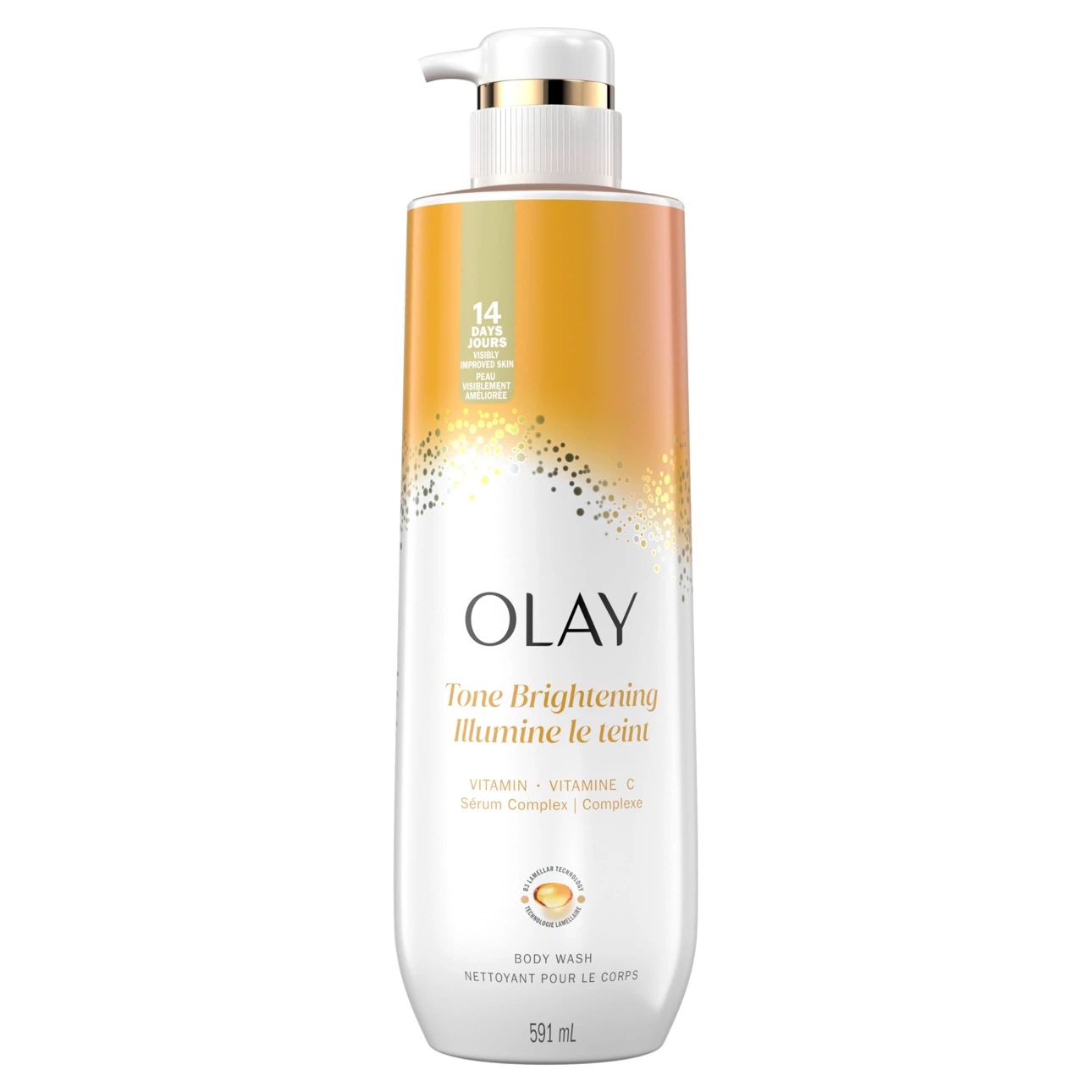 Olay Tone Brightening Body Wash with Vitamin C Serum - photo 2