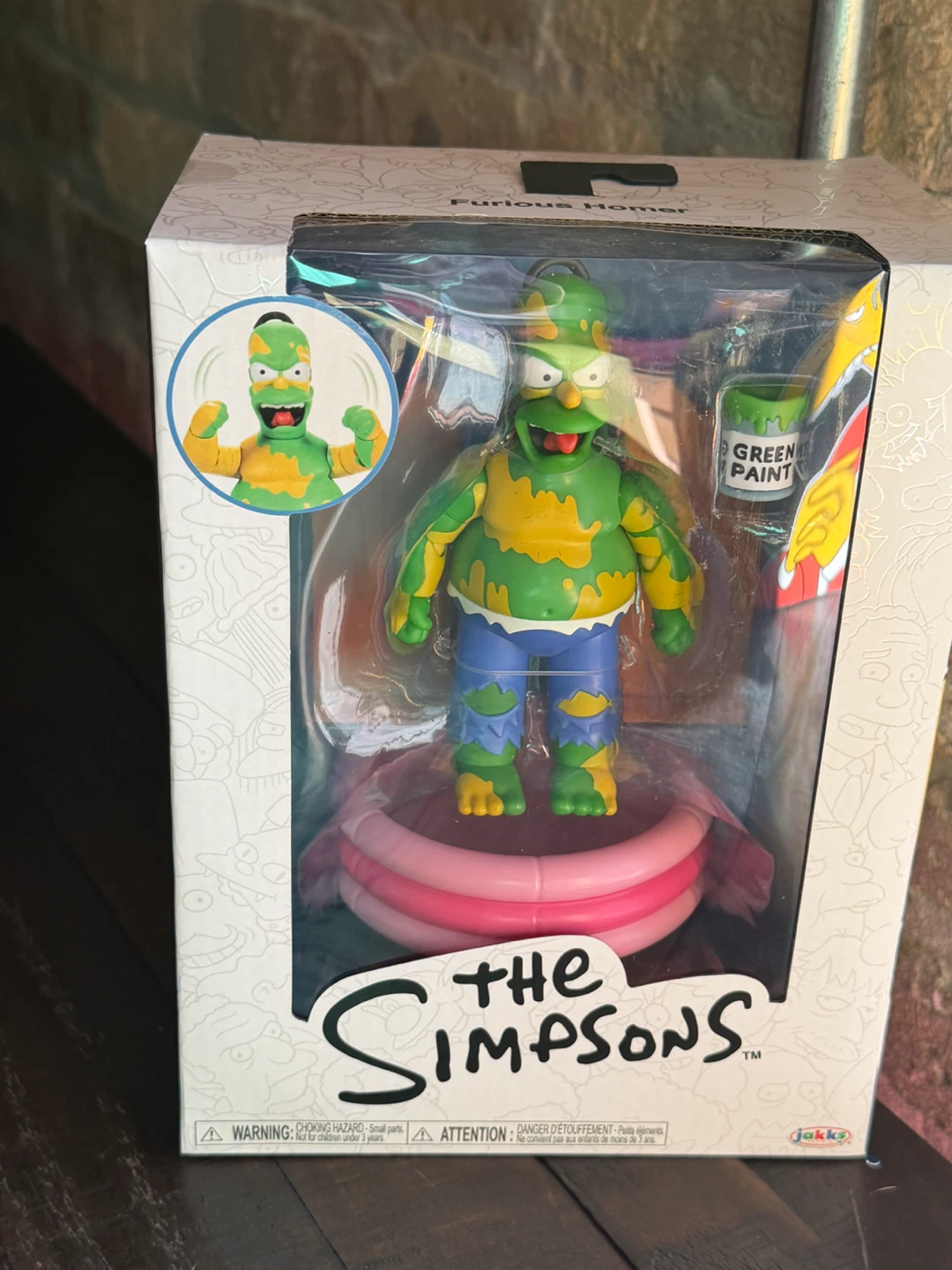 New in box! The Simpsons Furious Homer