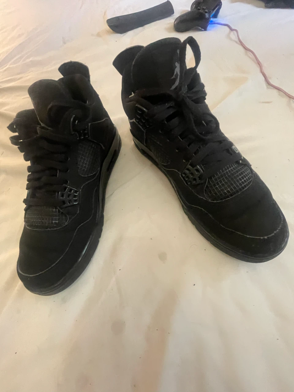 Jordan 4 "Black Cat" Sneakers - photo 3