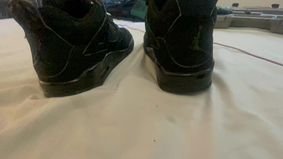 Jordan 4 "Black Cat" Sneakers - photo 4
