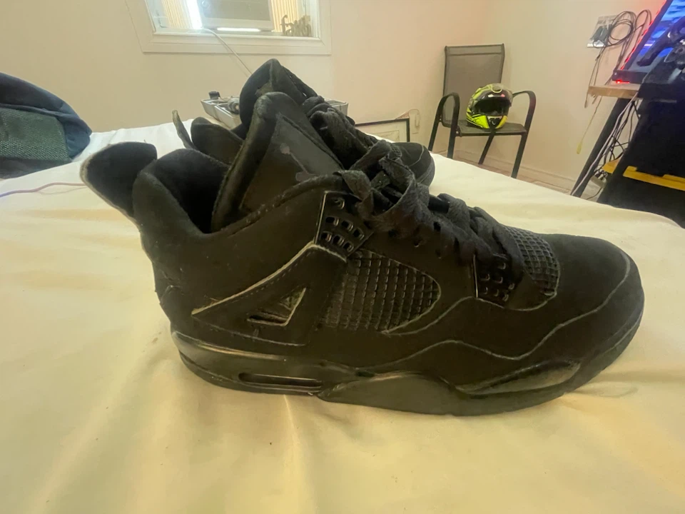 Jordan 4 "Black Cat" Sneakers - photo 5