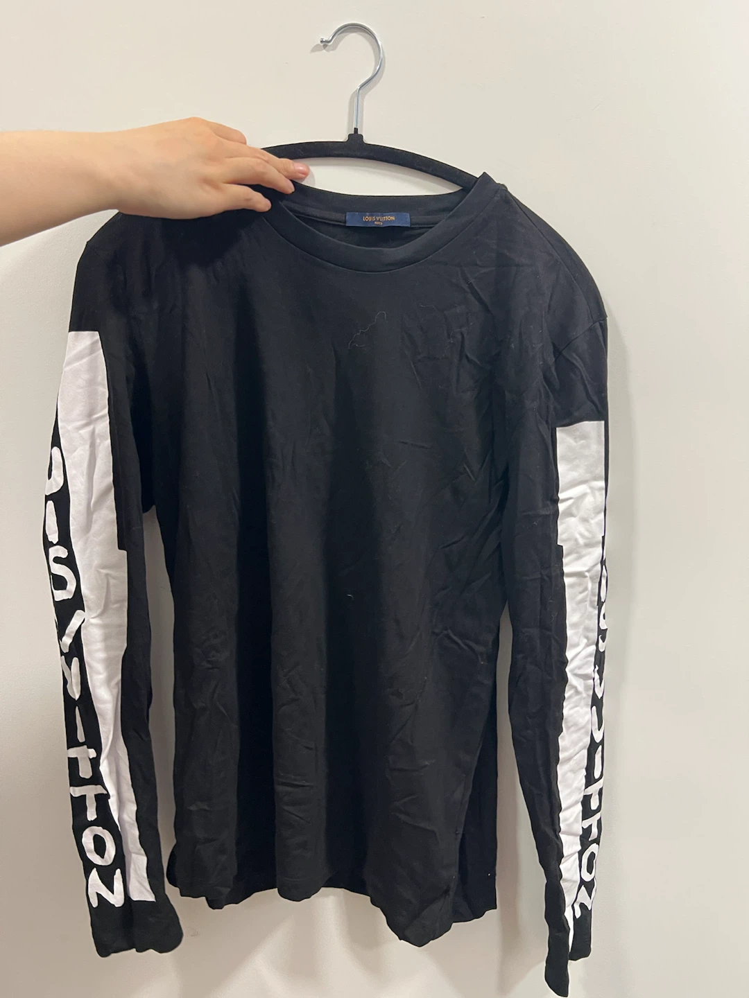 Louis Vuitton Black Long Sleeve T-Shirt
