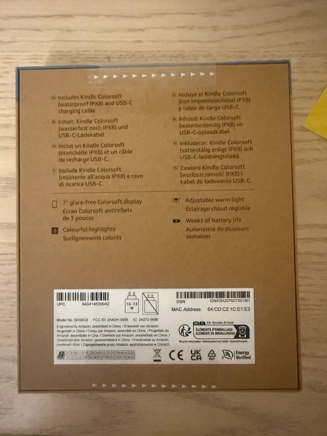 Amazon Kindle ColorSoft 16 GB E-Reader - photo 2