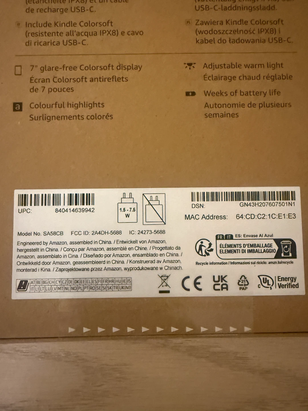 Amazon Kindle ColorSoft 16 GB E-Reader - photo 3