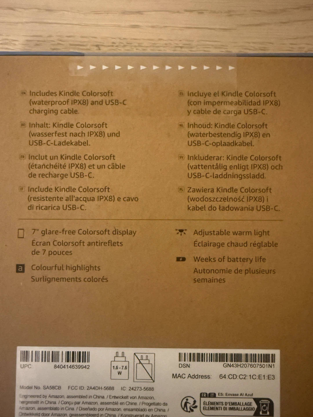 Amazon Kindle ColorSoft 16 GB E-Reader - photo 4