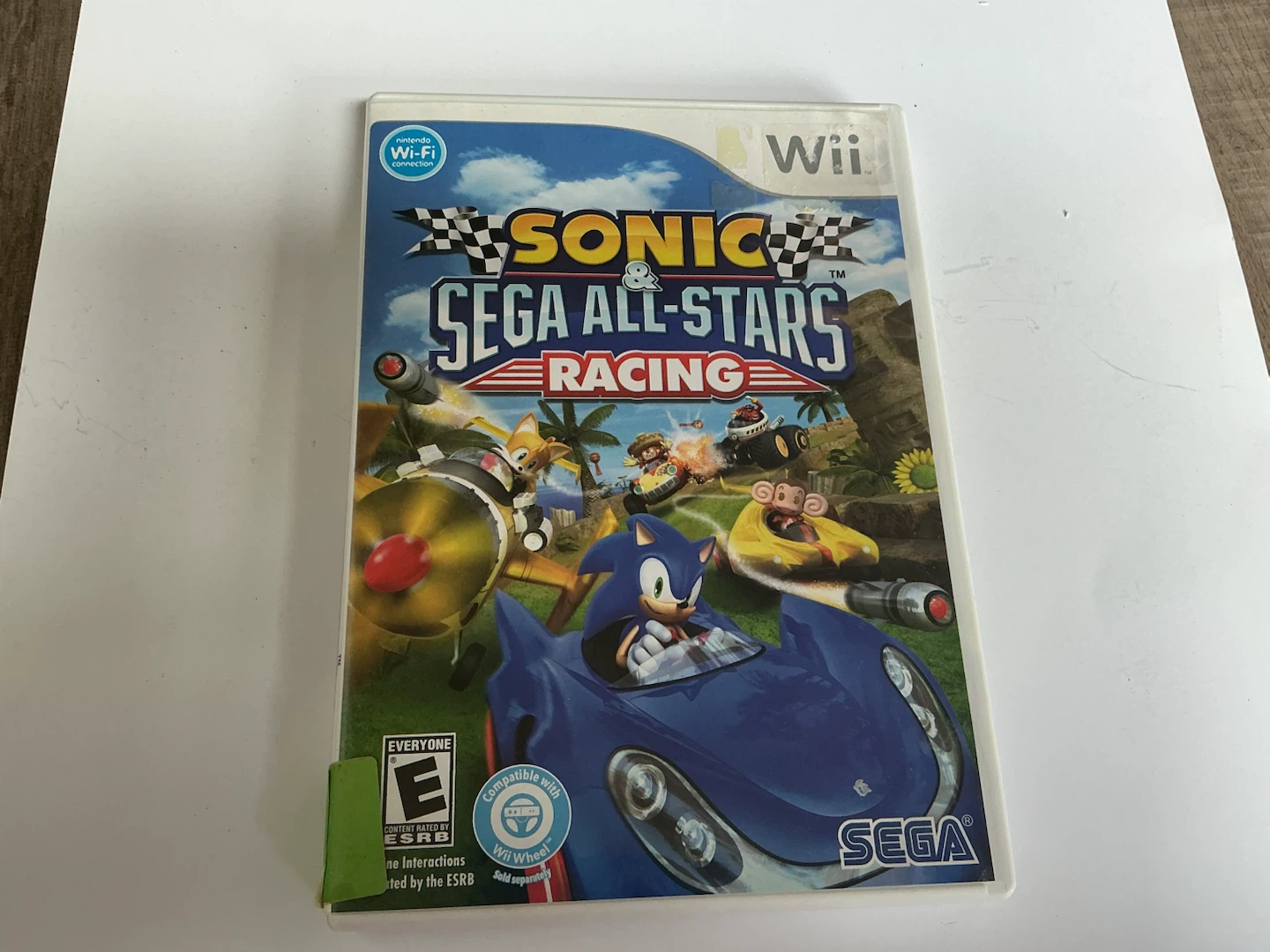 Sonic & Sega All-Stars Racing - Nintendo Wii Game