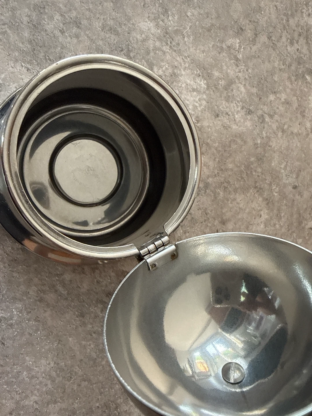 Stainless Steel sugar bowl - photo 2