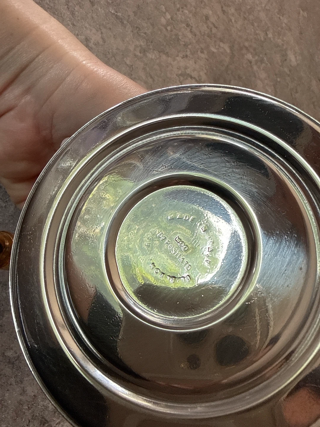 Stainless Steel sugar bowl - photo 3