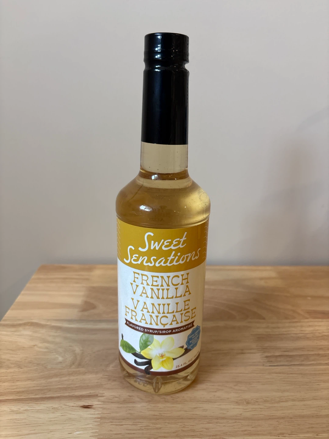 Sweet Sensations French Vanilla Flavored Syrup 25.4 fl oz