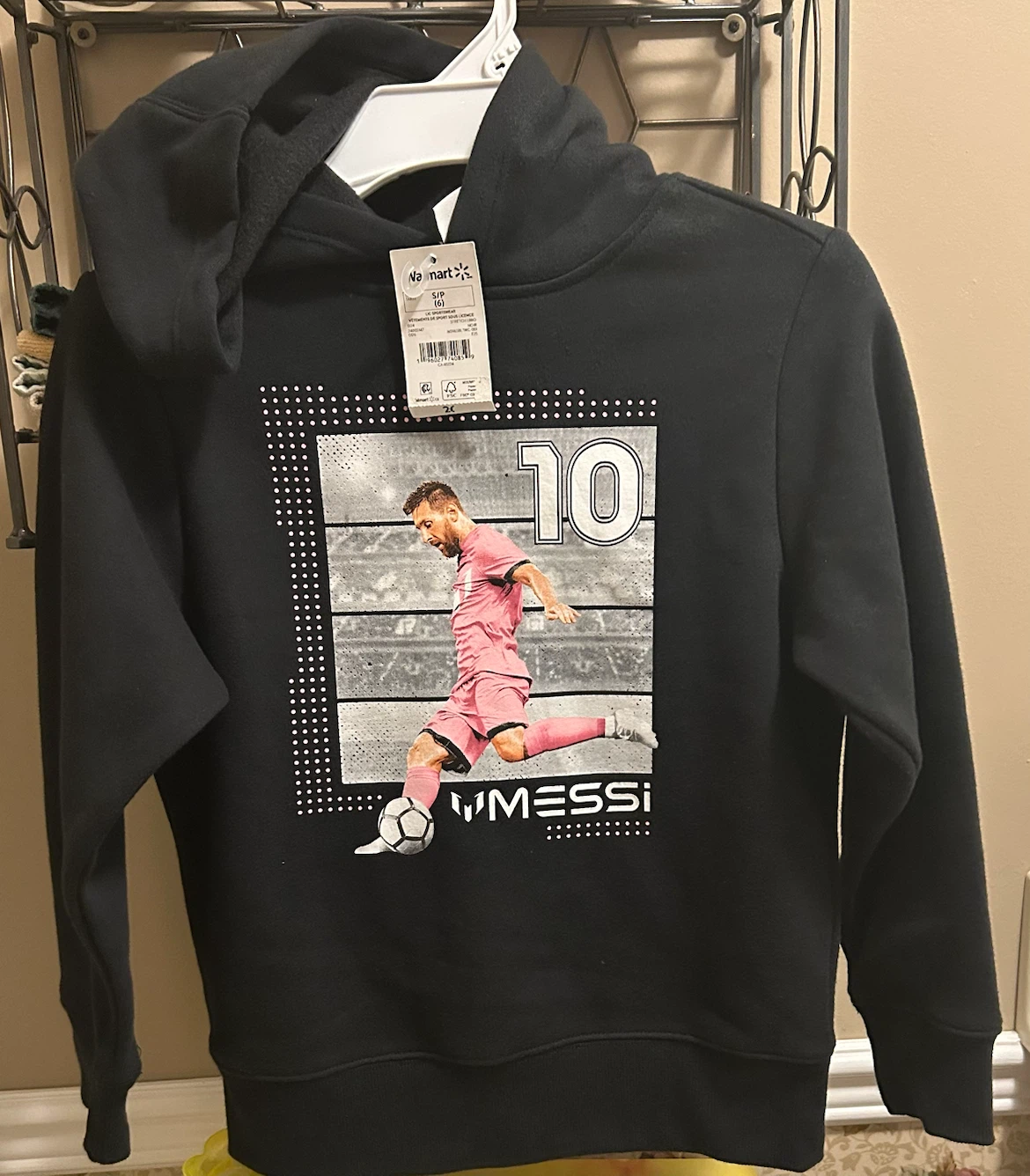 Boys Messi Hoodie size 6 - photo 2