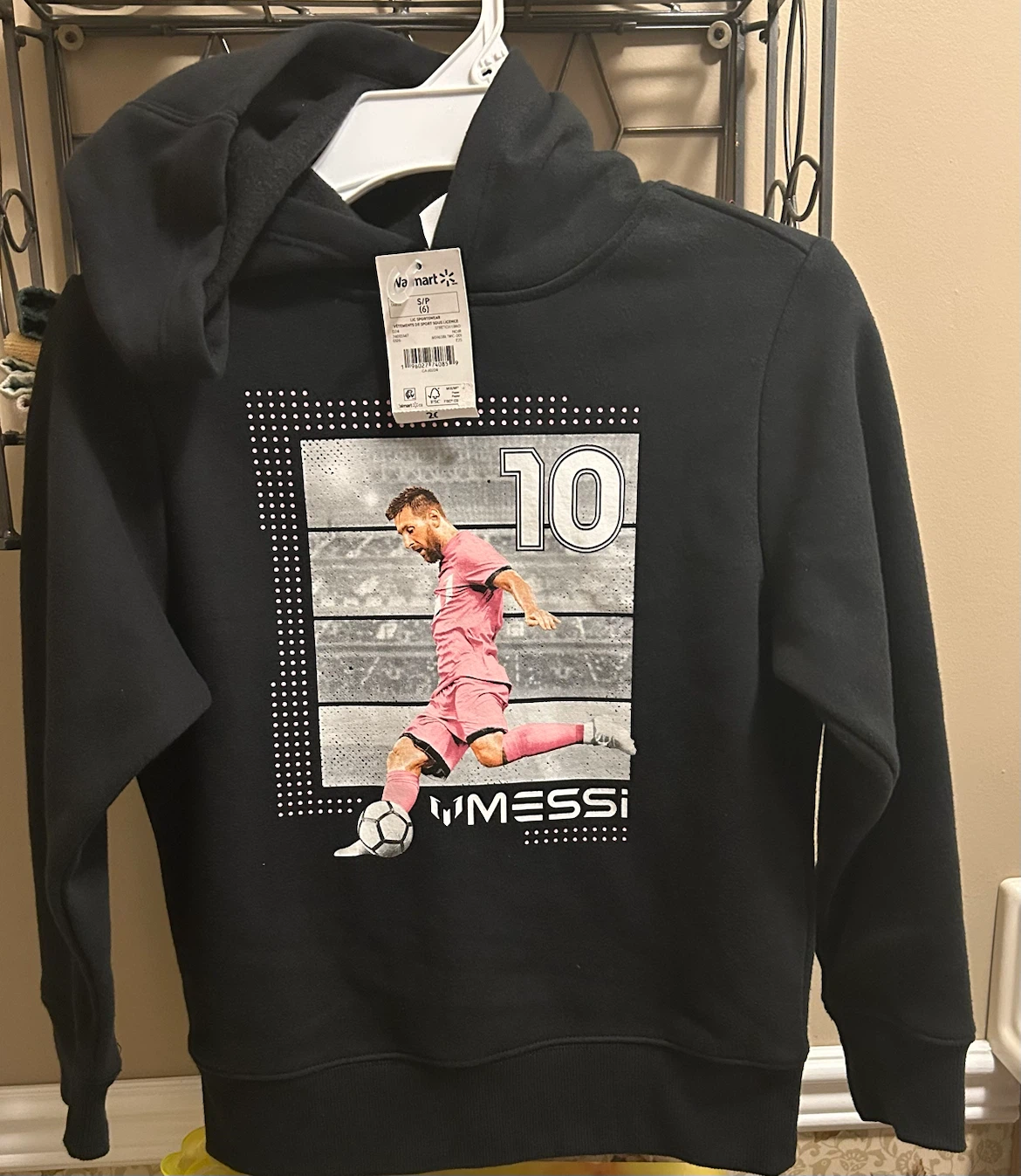 Boys Messi Hoodie size 6 - photo 3