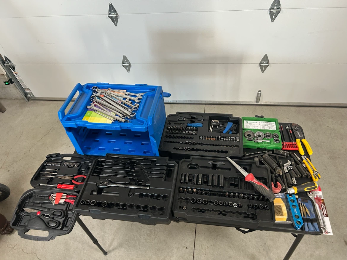 Mastercraft Tool Set and Assorted Hand Tools