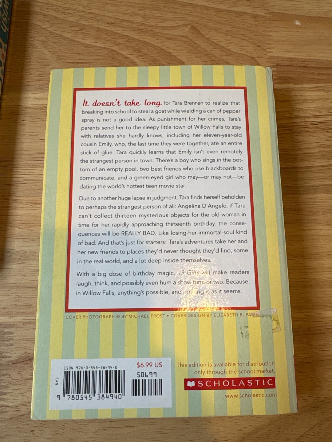 Two Wendy Mass Book - photo 3