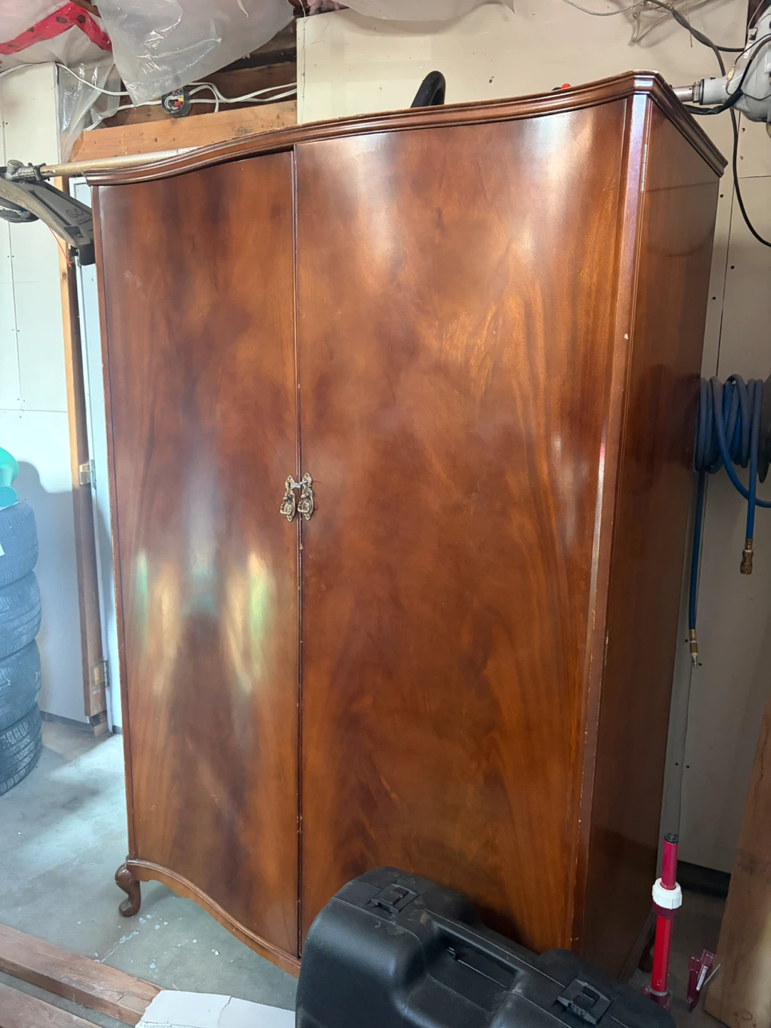 Vintage Beithcraft Armoire Wardrobe