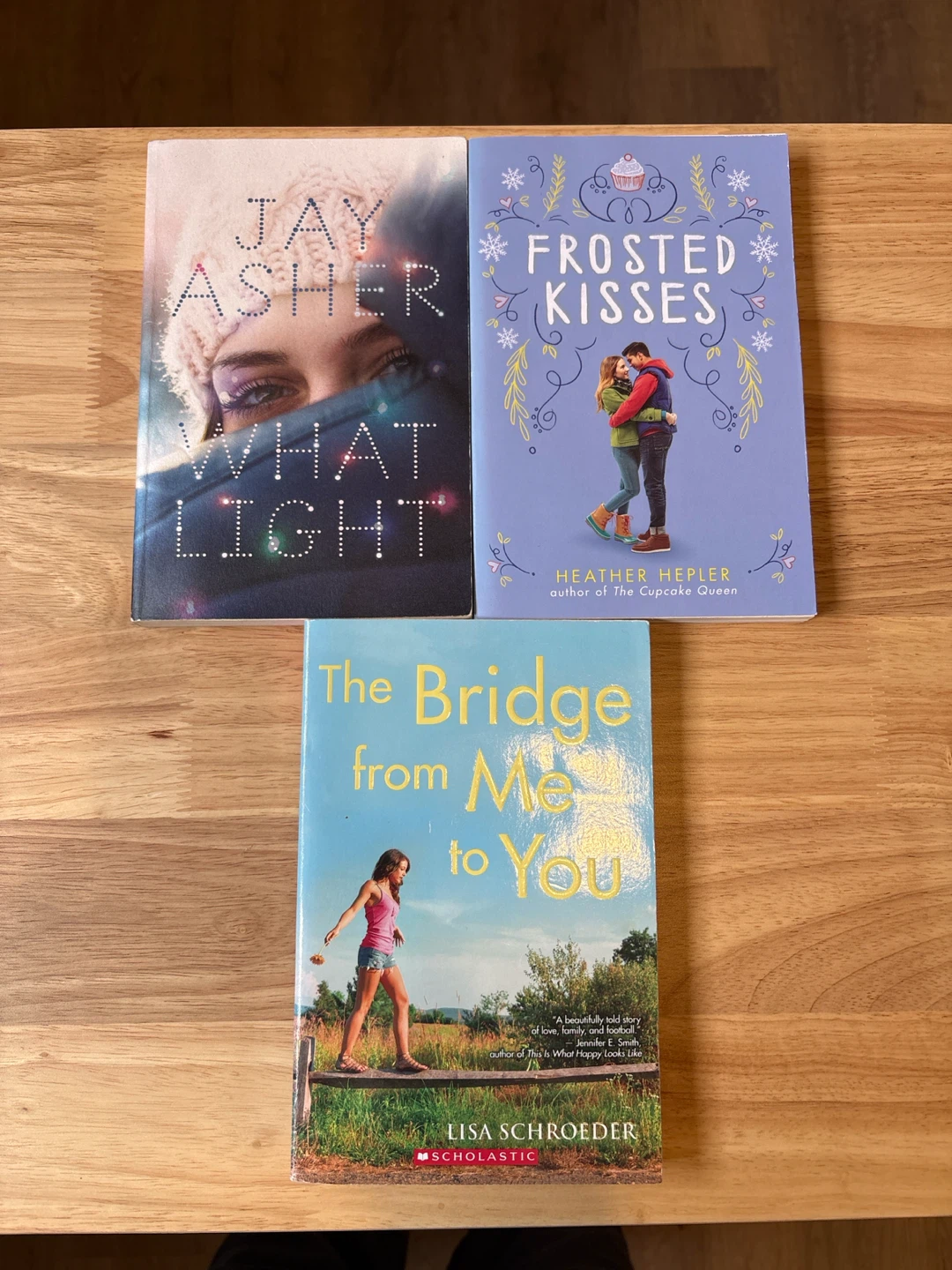 3 YA Romance Books – Jay Asher, Lisa Schroeder & Heather Hepler