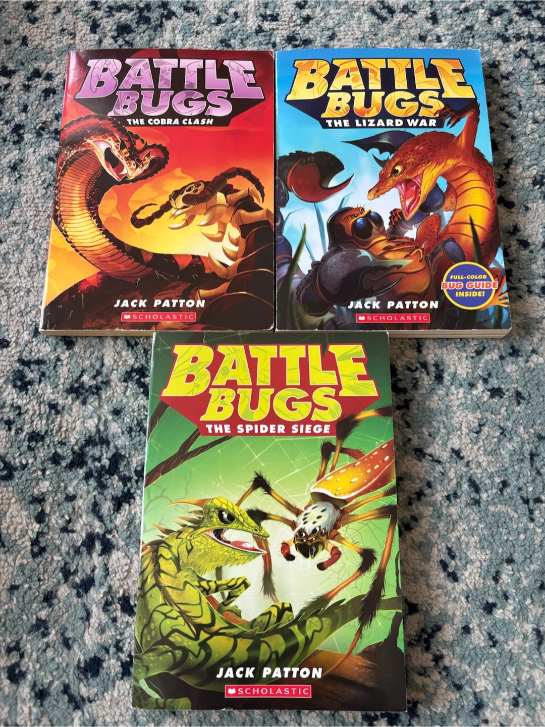 Battle Bugs Books