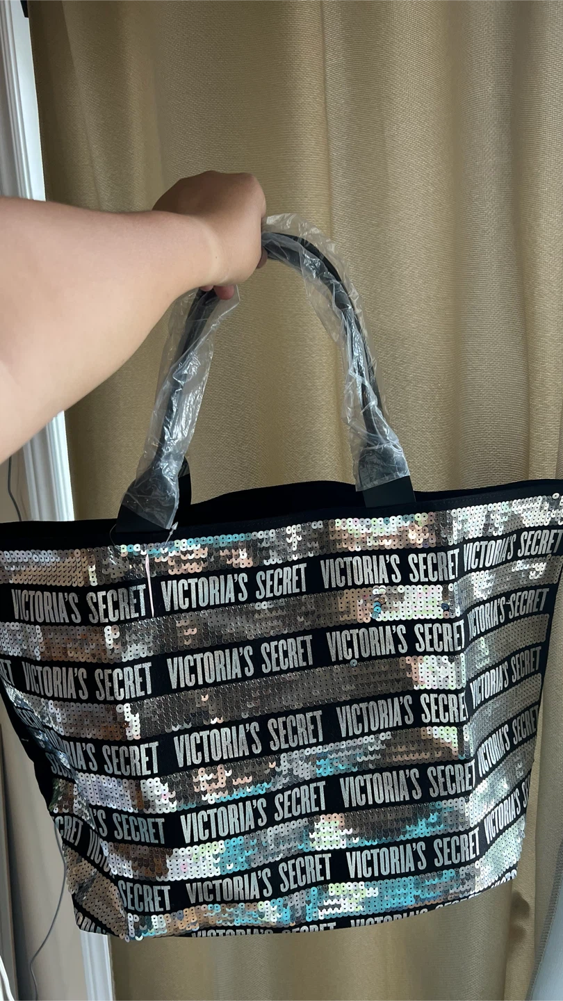 Victoria's Secret Sequin Tote Bag