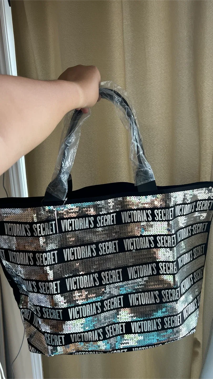Victoria's Secret Sequin Tote Bag