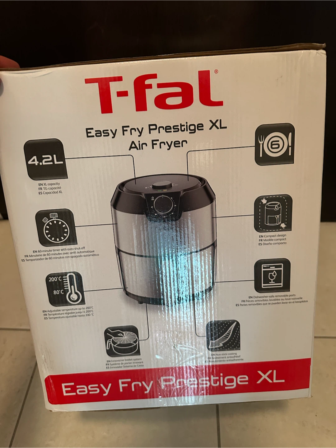 T-fal Easy Fry Prestige XL Air Fryer - photo 3