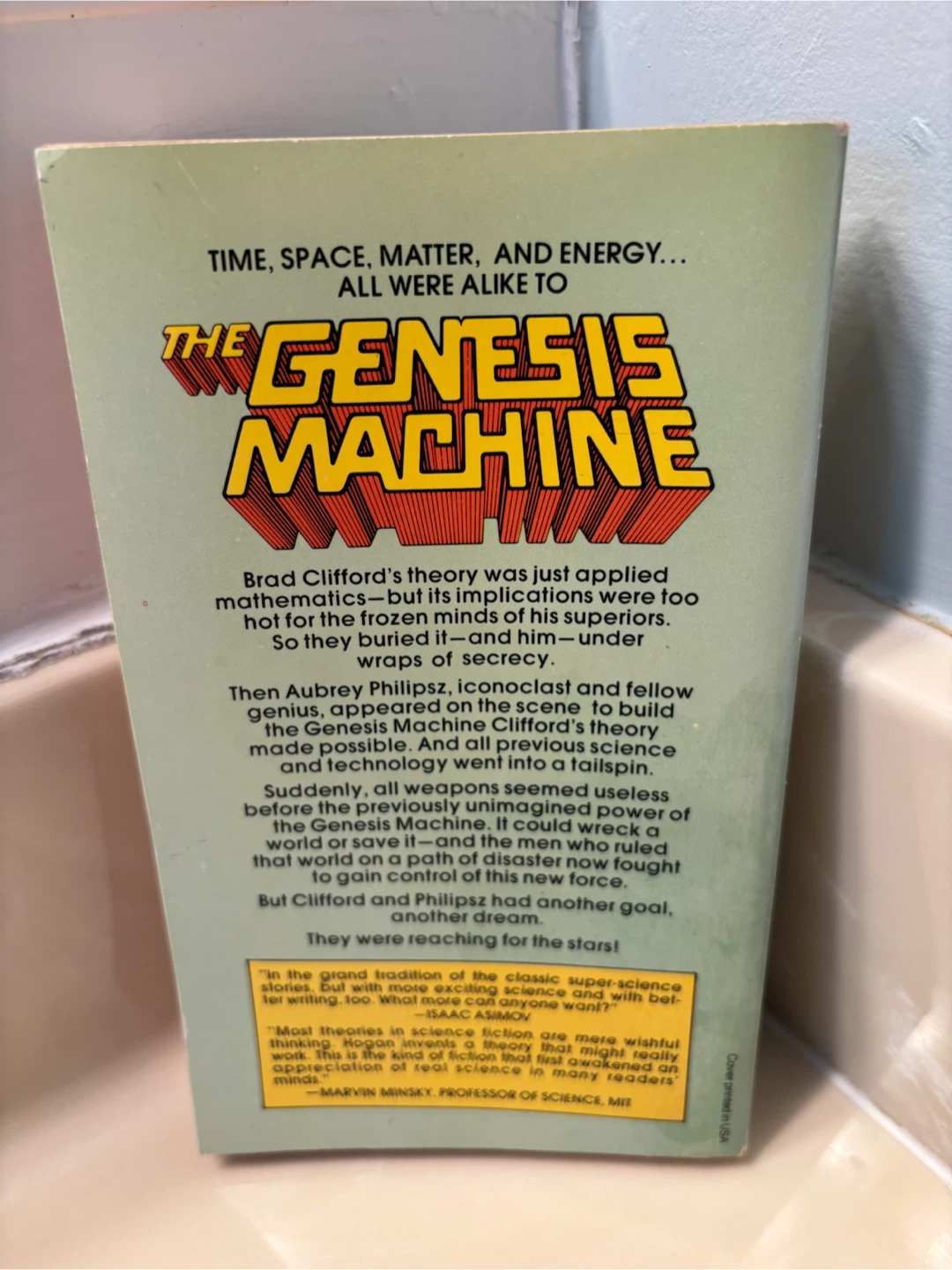 The Genesis Machine 1978 Paperback Book - photo 2