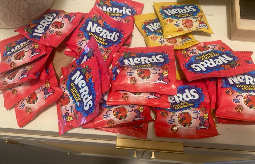 Free Nerds Gummy Clusters Candy - 4 per person