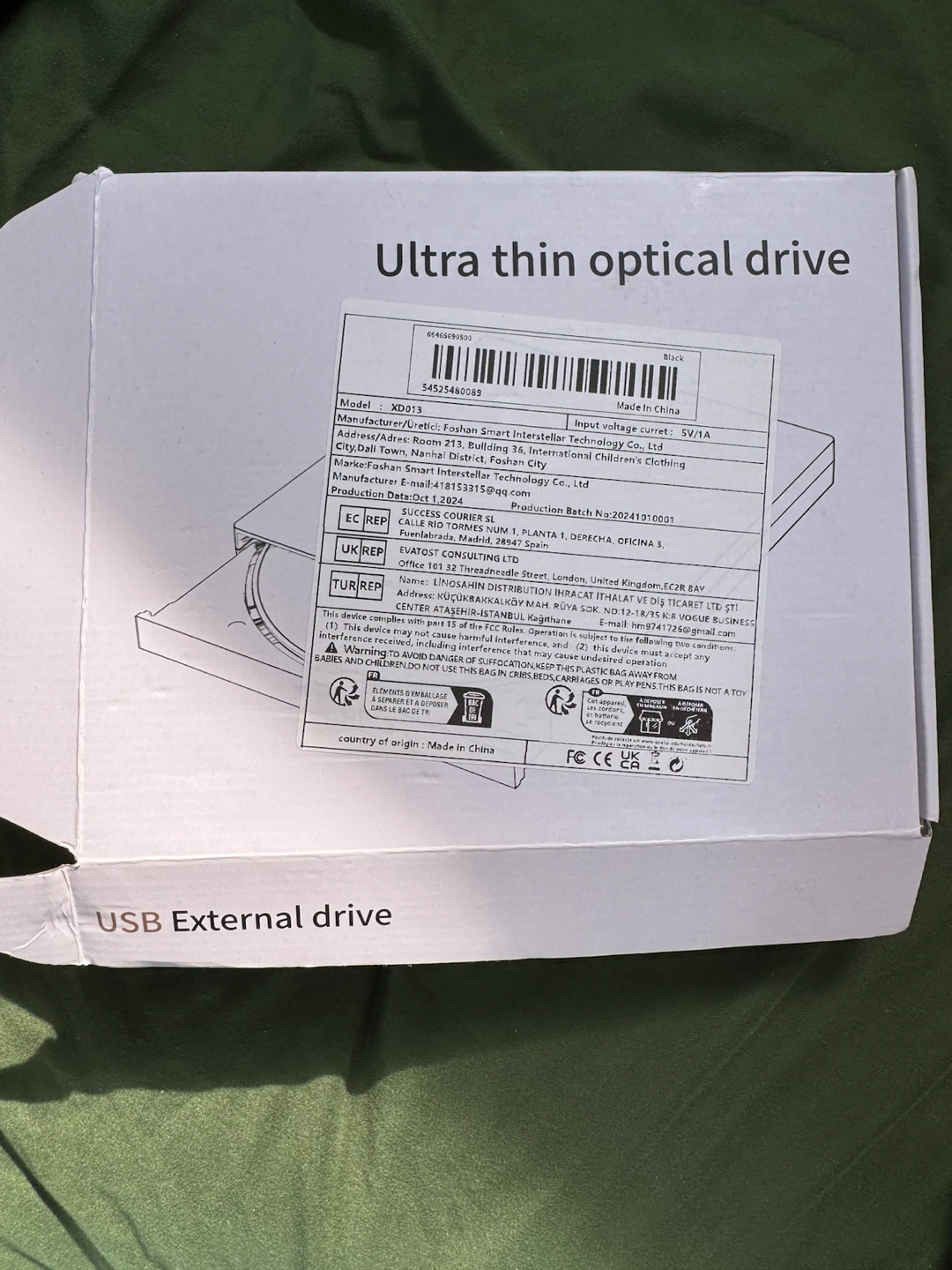 Brand New Ultra thin optical drive USB External - photo 2