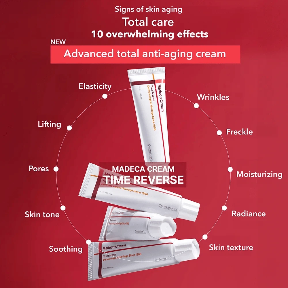 Centellian 24 Madeca Cream Time Reverse Anti-Aging Cream 50ml - photo 4