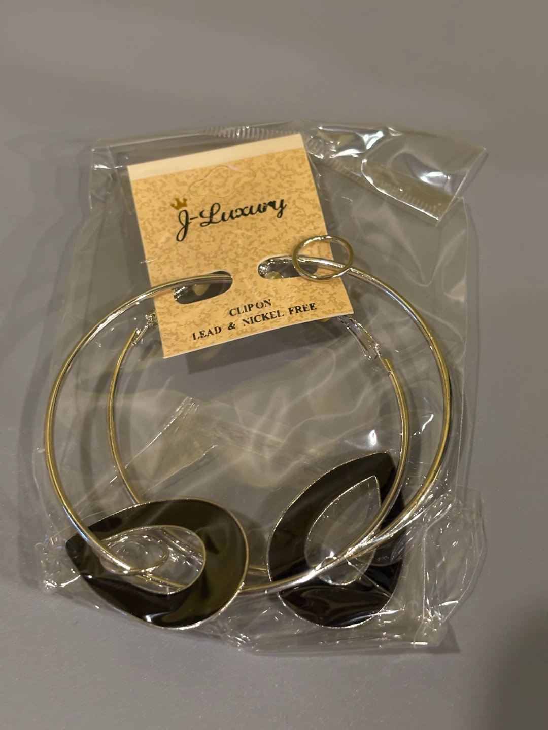 J-Luxury Clip-On Hoop Earrings - photo 2