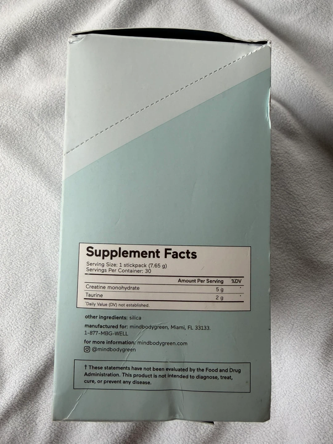 Mindbodygreen Creatine+ w/Taurine+ 30 Stickpacks Unflavored - photo 4