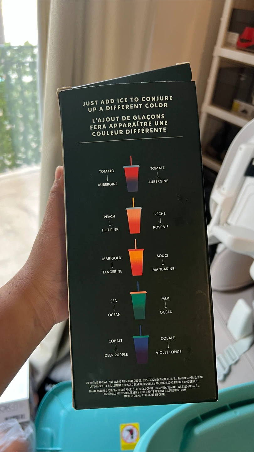 Starbucks Color-Changing Reusable Cold Cups Set - photo 2