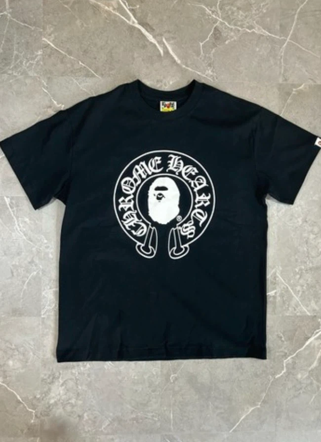 Bathing Ape T-Shirts - Black & White Camo - photo 2