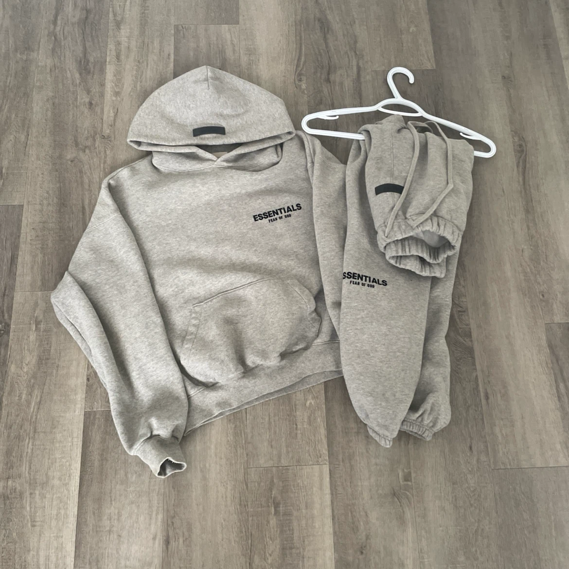 Essentials Fear of God Grey Hoodie