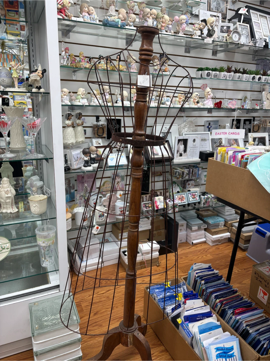 Vintage Wire Mannequin Display Form