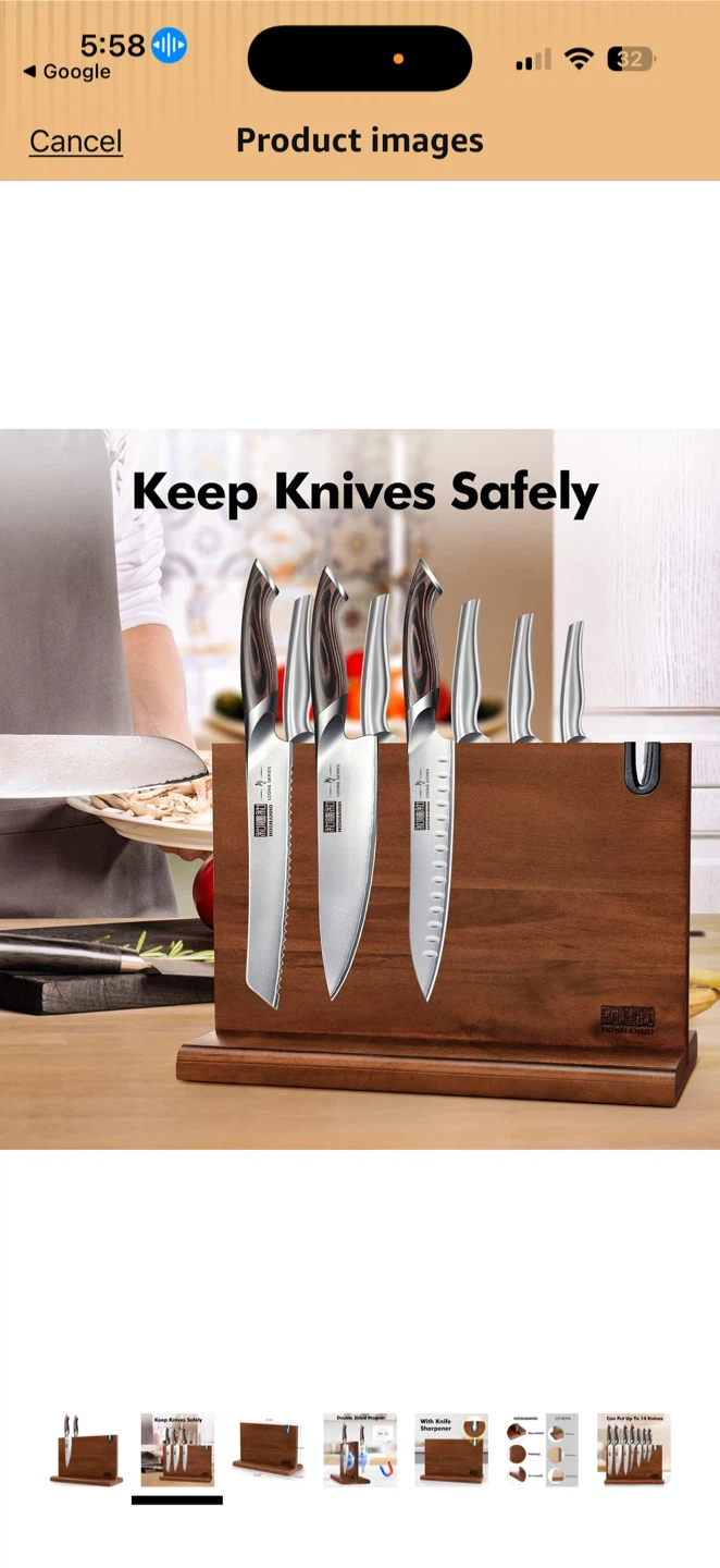 PEEK Magnetic Knife Board - photo 4