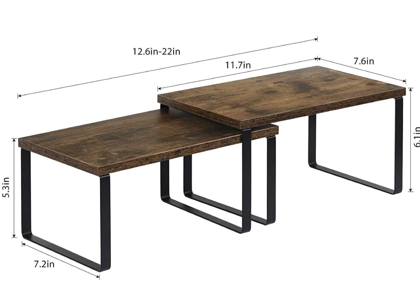 Set of 4 Kitchen shelf organizer rack for Sale - photo 4
