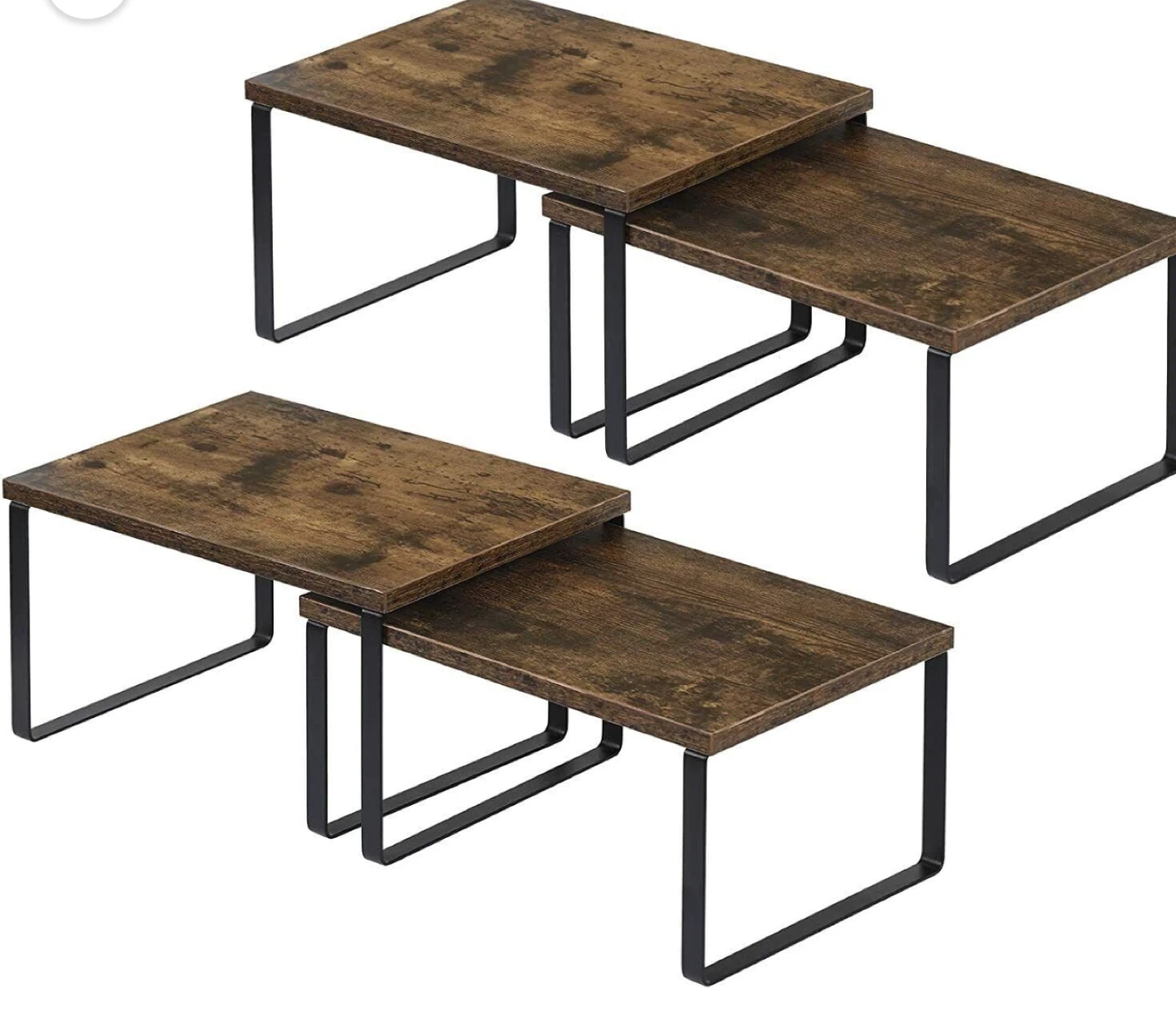 Set of 4 Kitchen shelf organizer rack for Sale - photo 3