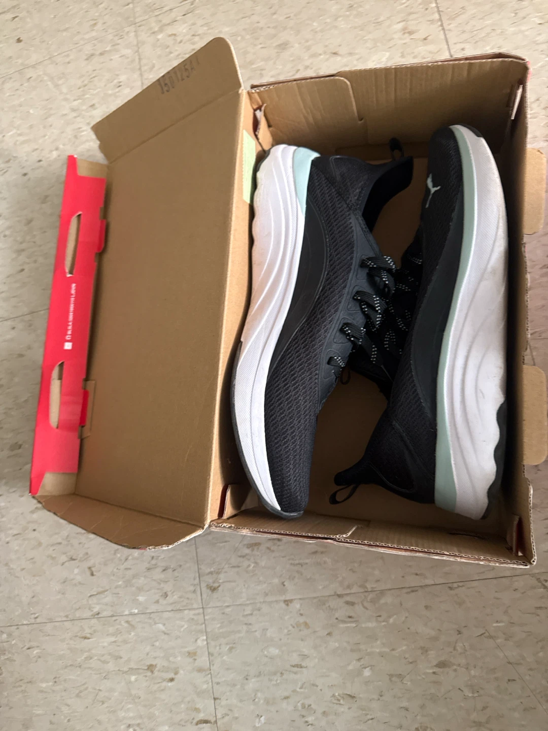 Puma Black Running Shoes