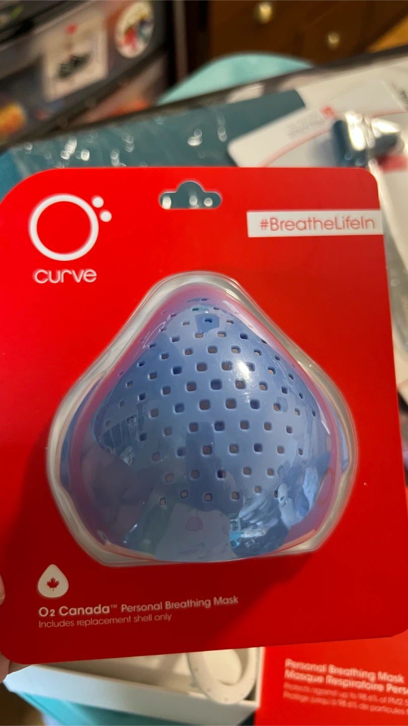 Curve O2 Canada Personal Breathing Mask - photo 2